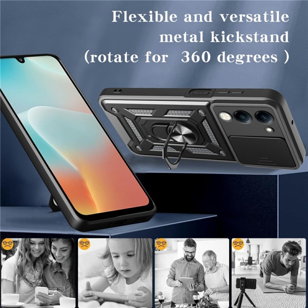 Slide odolný kryt na Vivo Y29s 5G - černý
