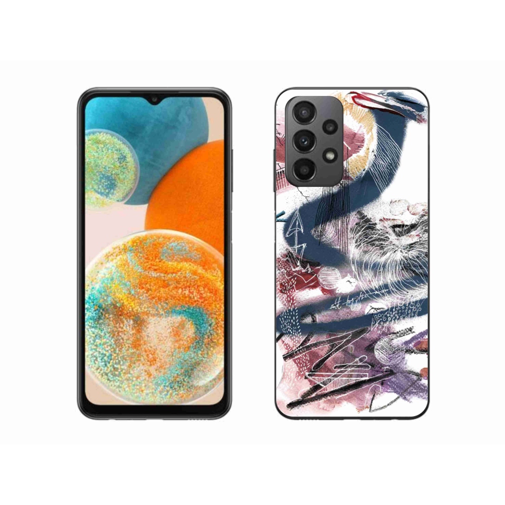 Gelový kryt mmCase na Samsung Galaxy A23 4G/5G - abstraktní motiv 28