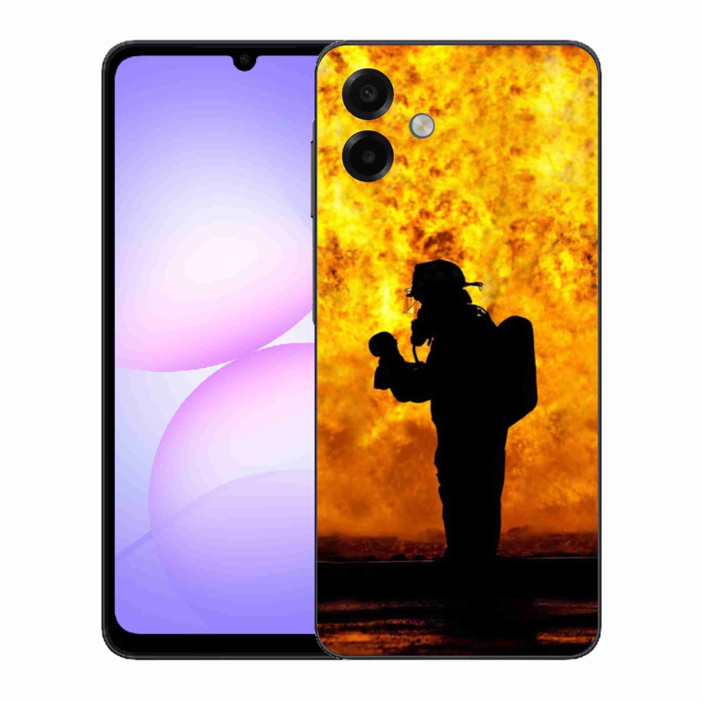 Gelový kryt mmCase na Samsung Galaxy A07 4G - hasič