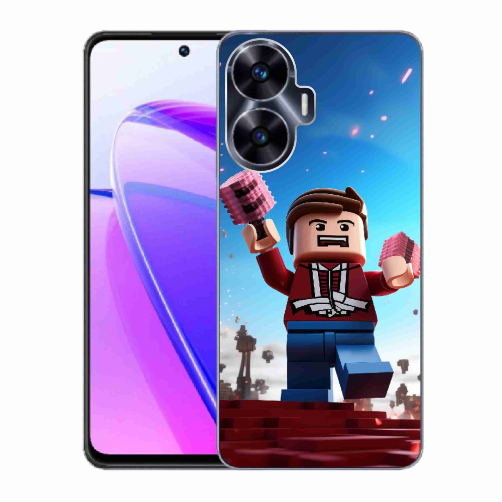 Gelový kryt mmCase na Realme C55 - roblox 2