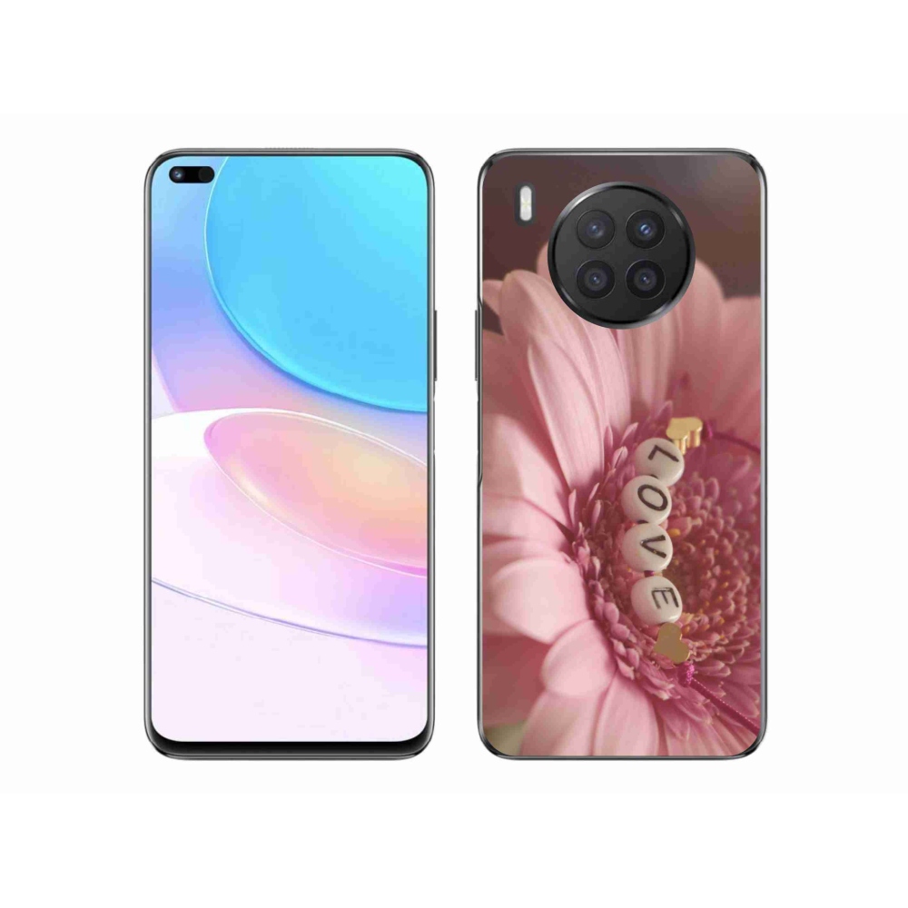 Gelový kryt mmCase na Huawei Nova 8i - přívěsek love