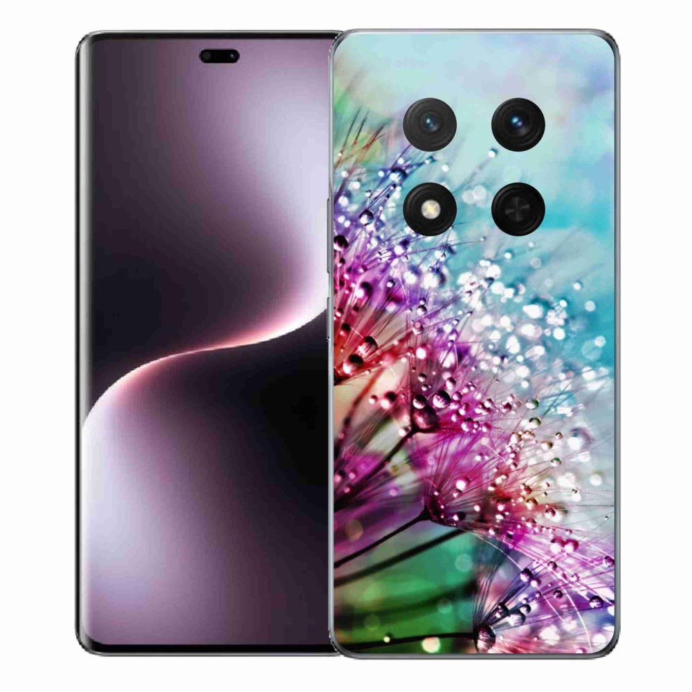 Gelový kryt mmCase na Honor Magic 7 Lite 5G - barevné květy