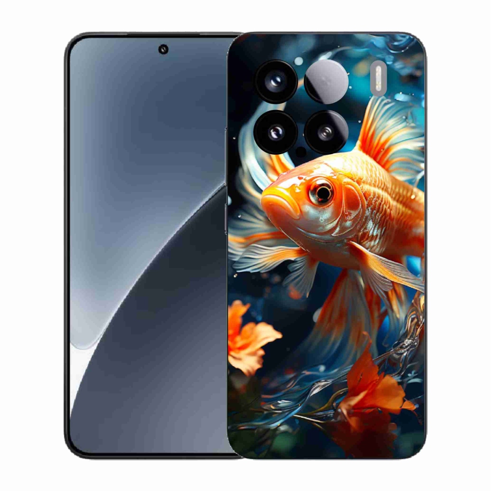 Gelový kryt mmCase na Xiaomi 15 - rybka