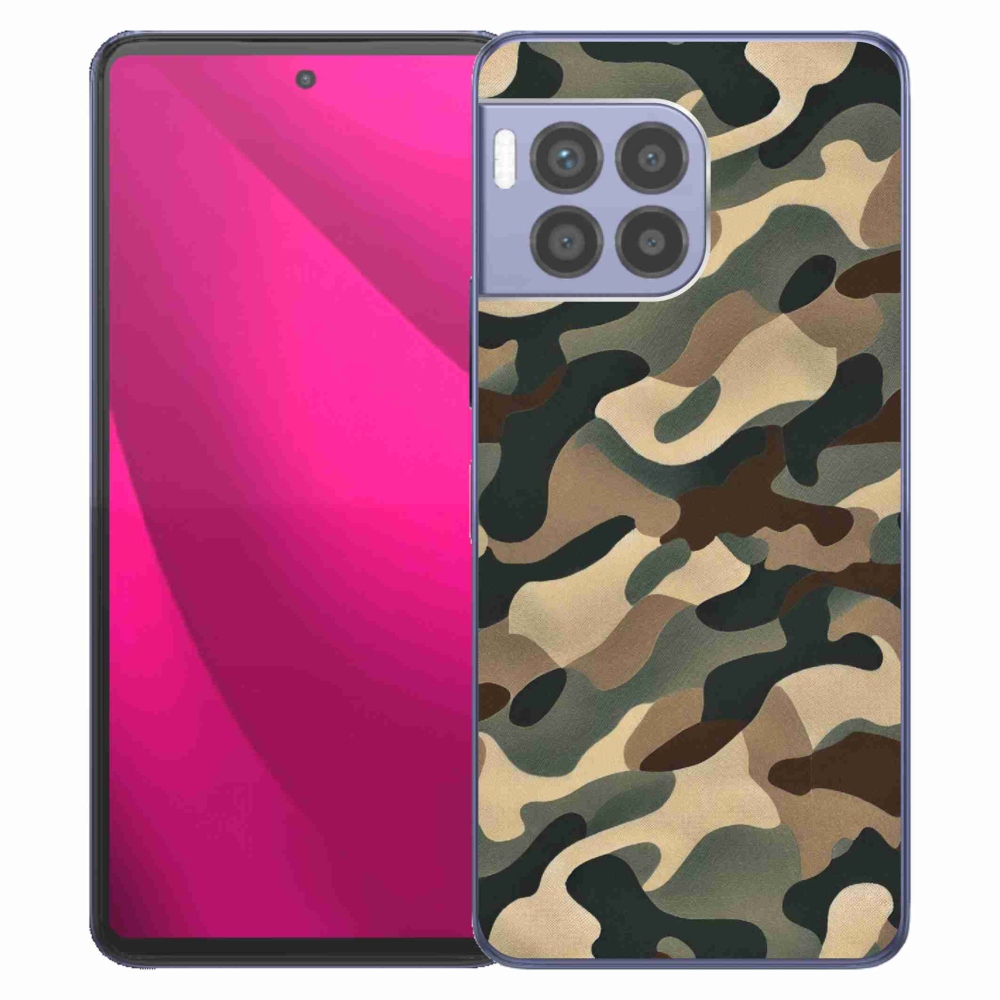 Gelový kryt mmCase na T-Mobile T Phone 2 Pro - maskáčový vzor 11