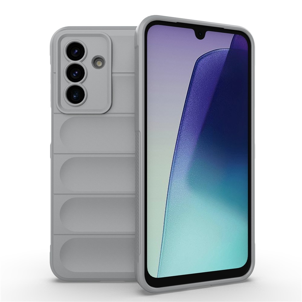Rugg odolný gelový obal na Samsung Galaxy A17 5G - světlešedý