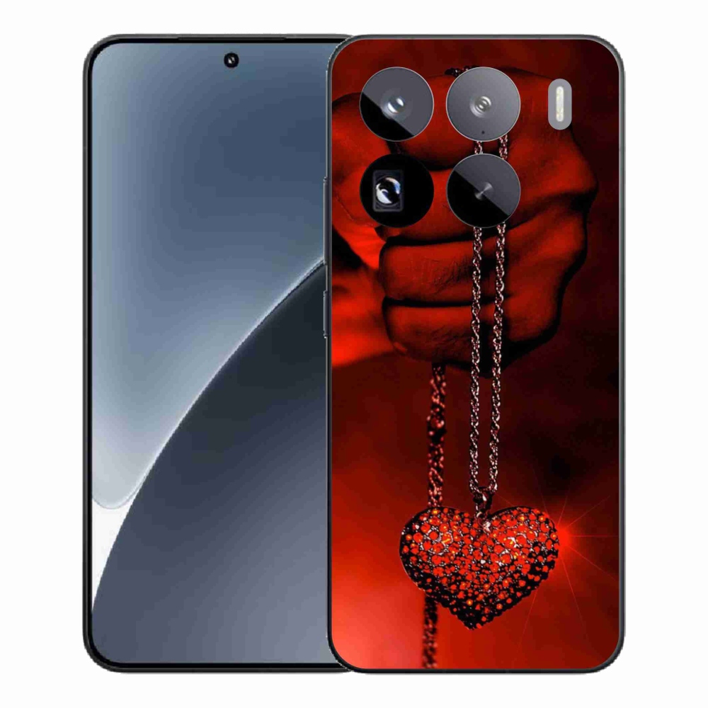 Gelový kryt mmCase na Xiaomi 15 Pro - náhrdelník