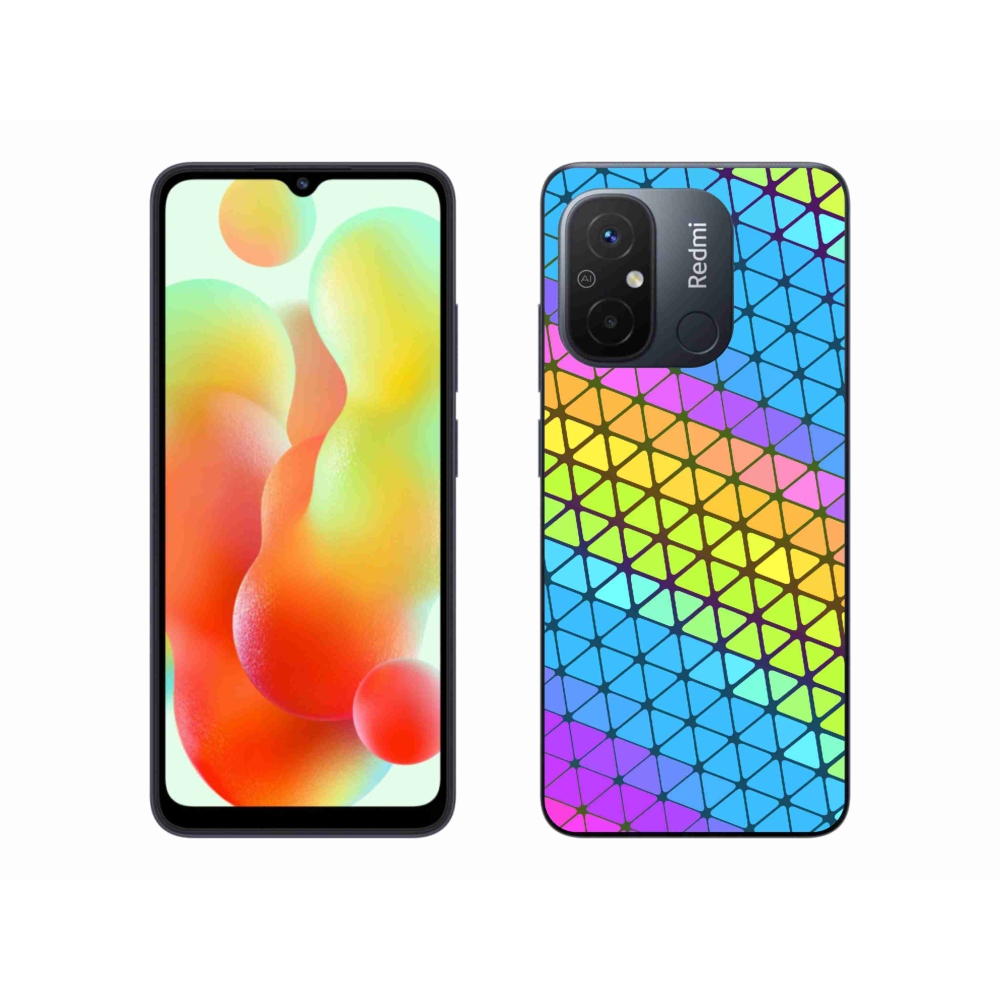 Gelový kryt mmCase na Xiaomi Redmi 12C - abstraktní motiv 16