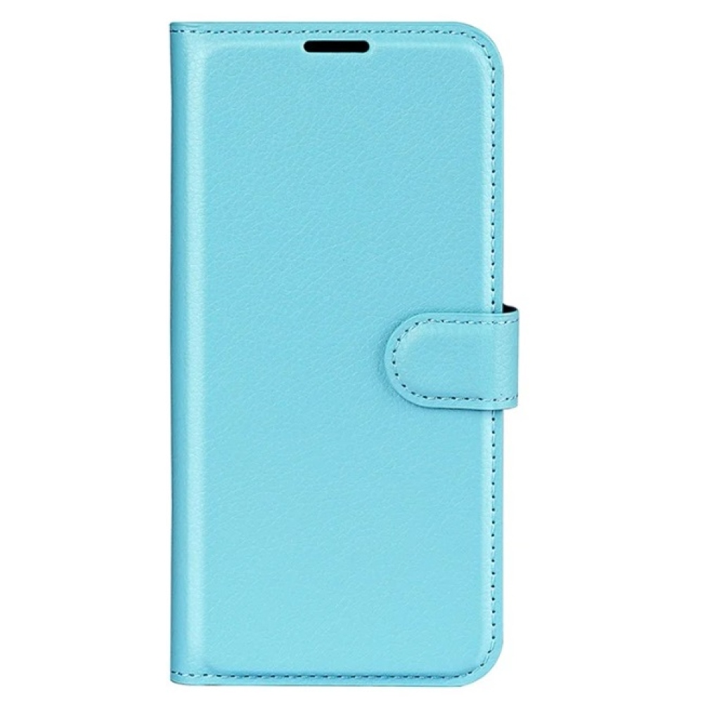 Litchi knížkové pouzdro na Xiaomi 14 Pro - modré