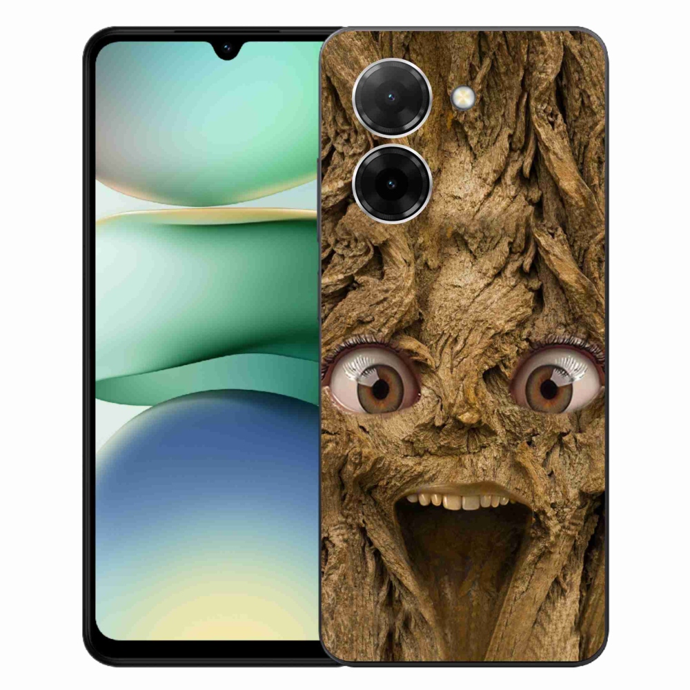 Gelový kryt mmCase na Xiaomi Redmi A5 (171.7x77.8x8.3mm) - veselý strom s očima