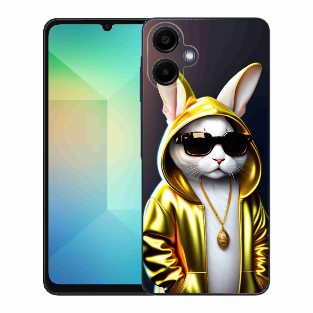 Gelový kryt mmCase na Samsung Galaxy A06 4G - kočka boss