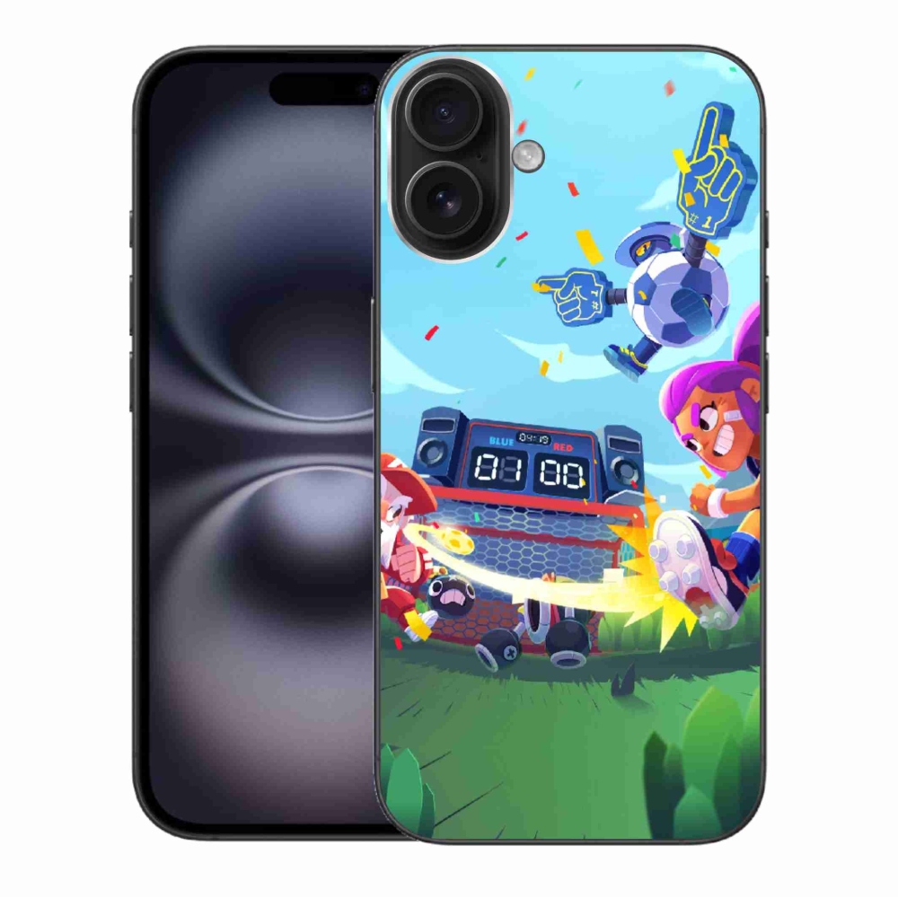 Gelový kryt mmCase na iPhone 16 Plus - brawl stars 1