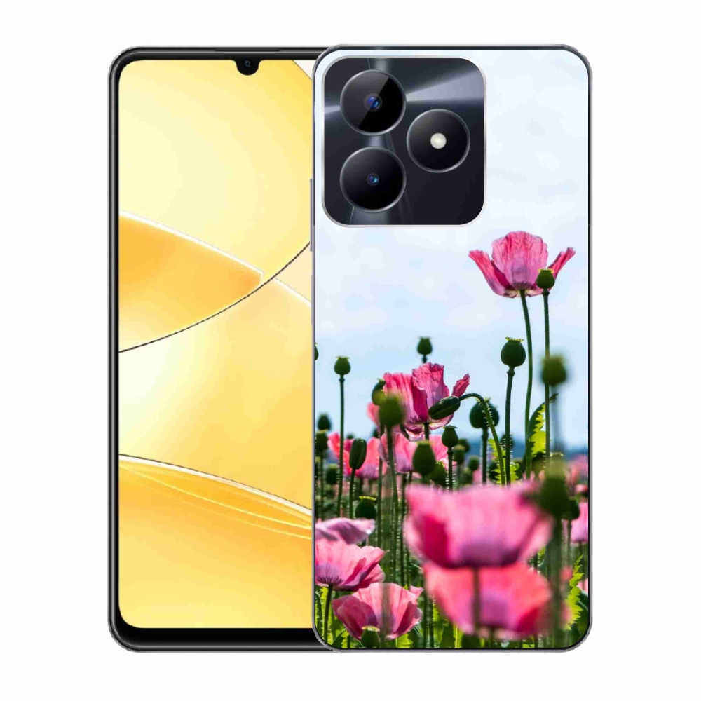 Gelový kryt mmCase na Realme C51/C53 - vlčí mák