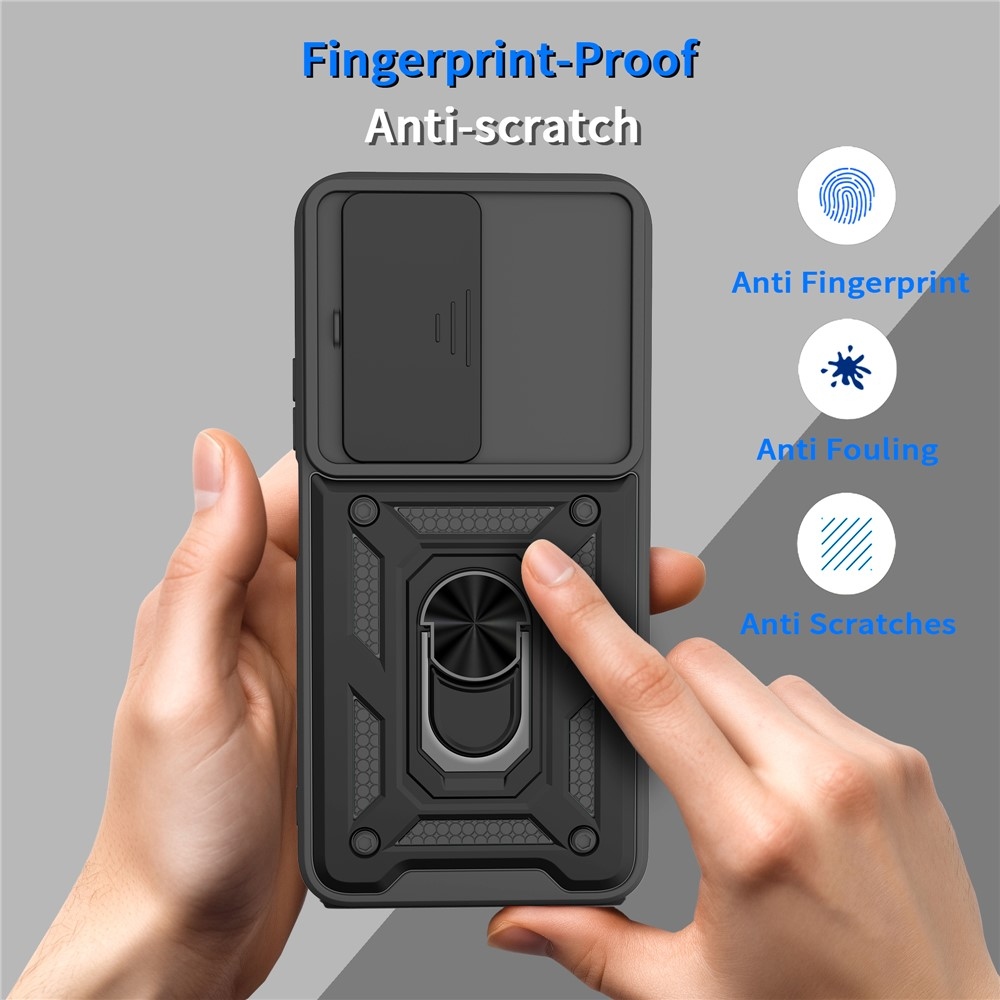 Slide odolný kryt na Xiaomi Redmi 15 4G (171mm) - černý