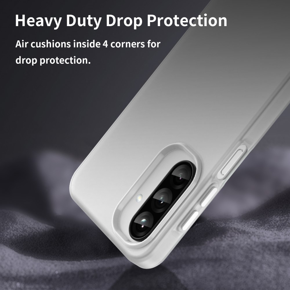 Candys matný gelový obal na Samsung Galaxy A26 5G - bílý