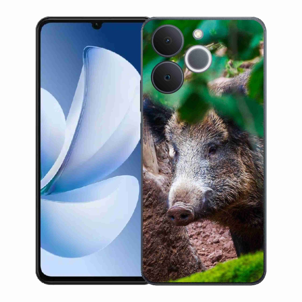 Gelový kryt mmCase na Realme Note 70T - divoké prase