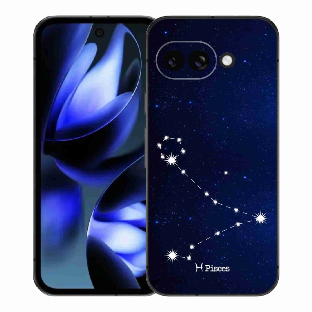 Gelový kryt mmCase na Google Pixel 9a - souhvězdí Ryby