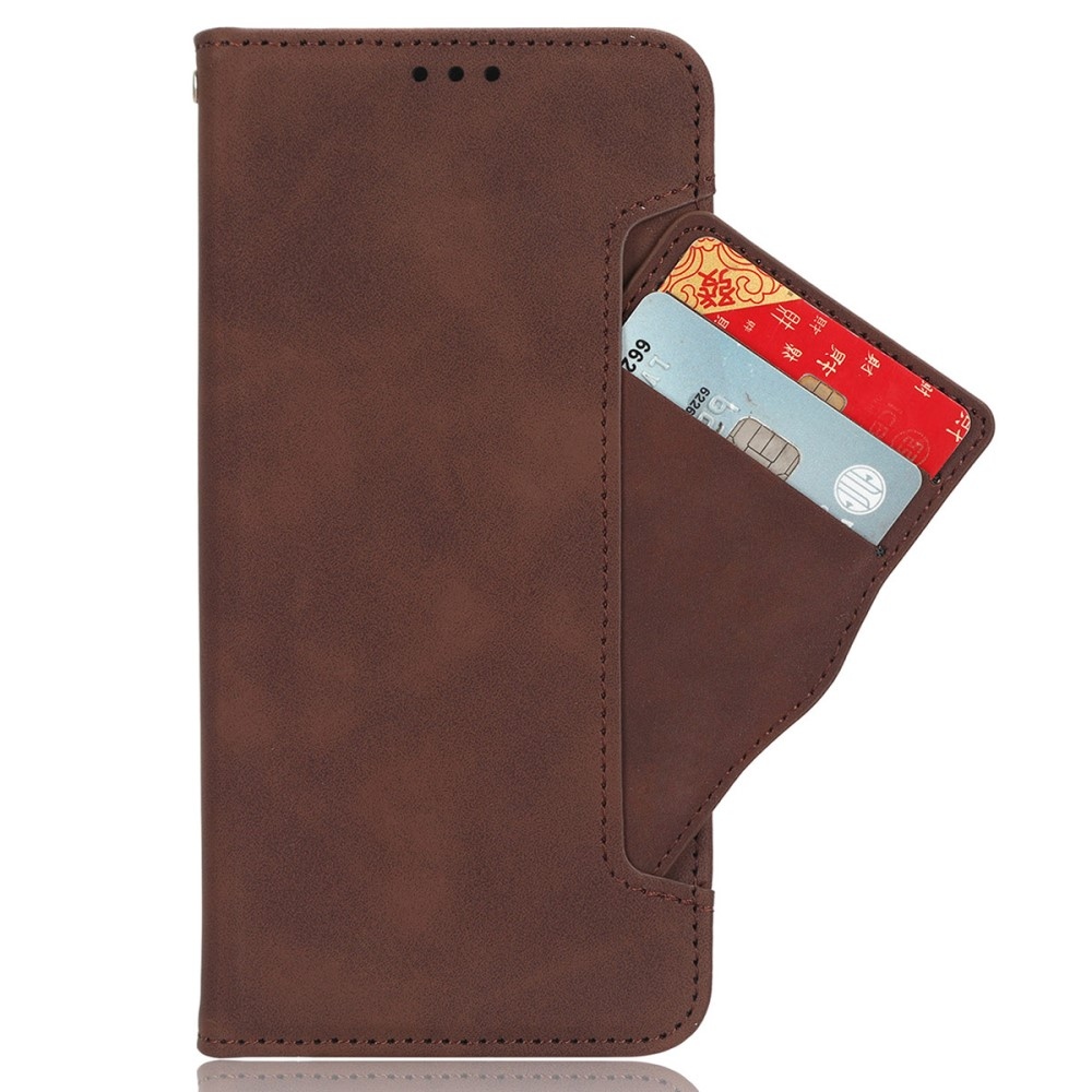 Multi knížkové pouzdro na Vivo V40 5G - hnědé