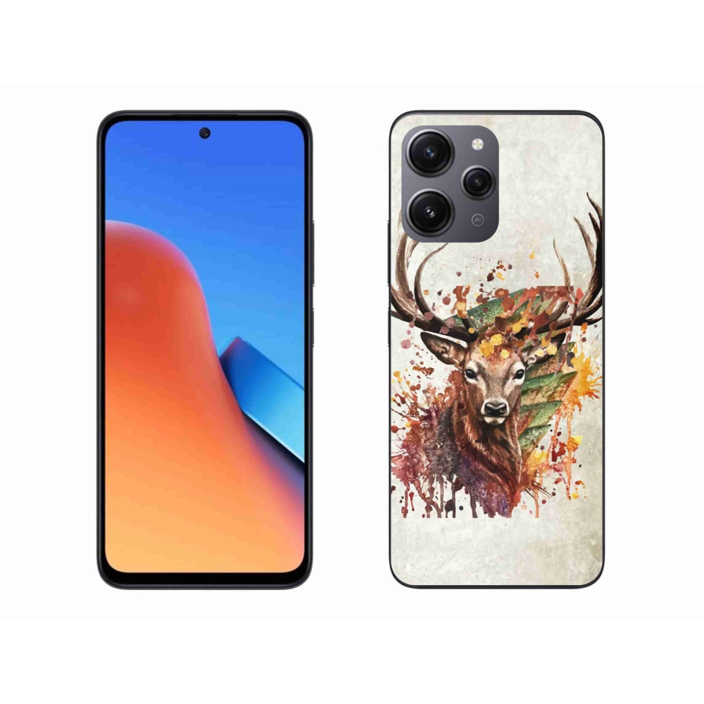 Gelový obal mmCase na Xiaomi Redmi 12 - jelen 1