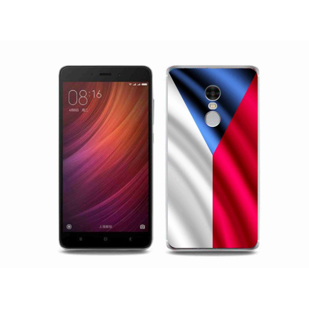 Gelový kryt mmCase na mobil Xiaomi Redmi Note 4 - česká vlajka
