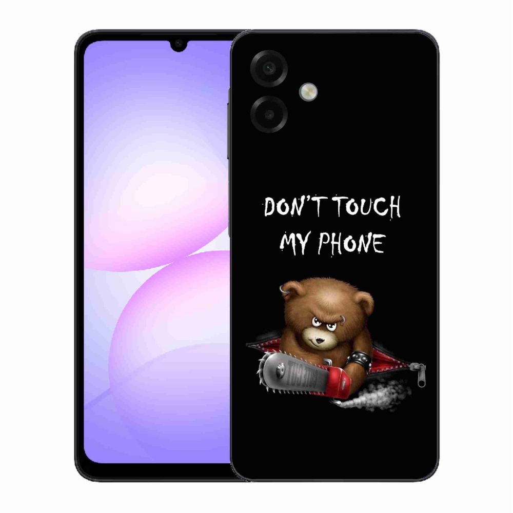 Gelový kryt mmCase na Samsung Galaxy A07 4G - nesahej na telefon