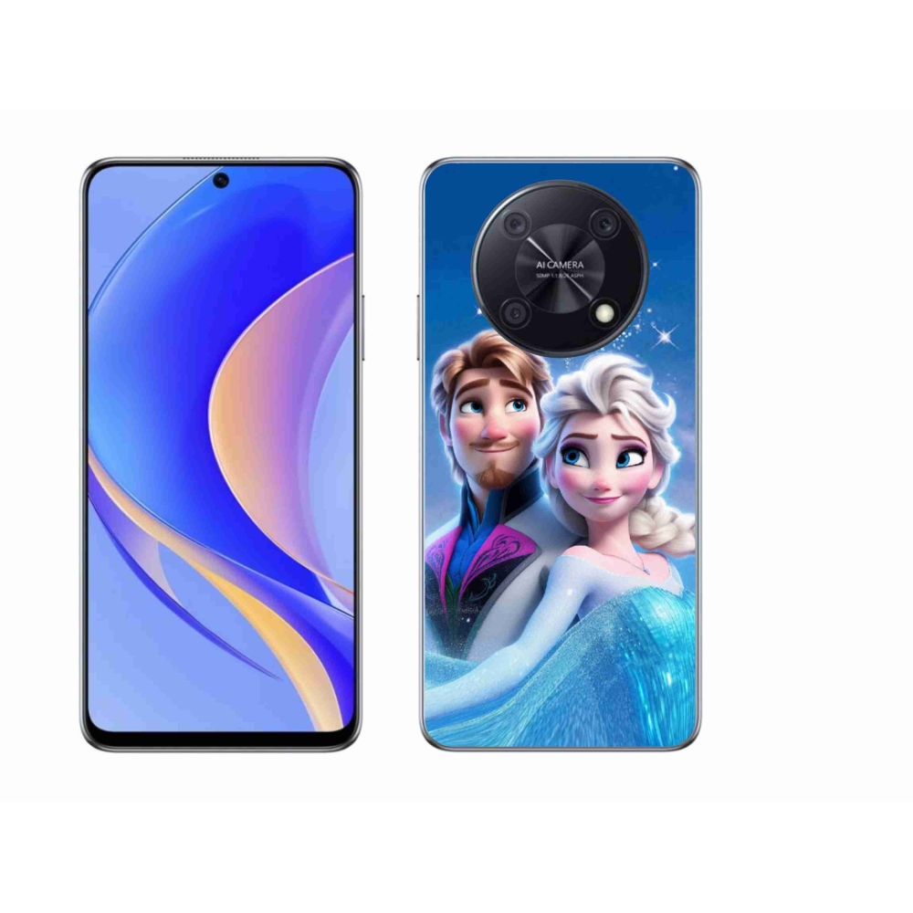 Gelový kryt mmCase na Huawei Nova Y90 - ledové království 1