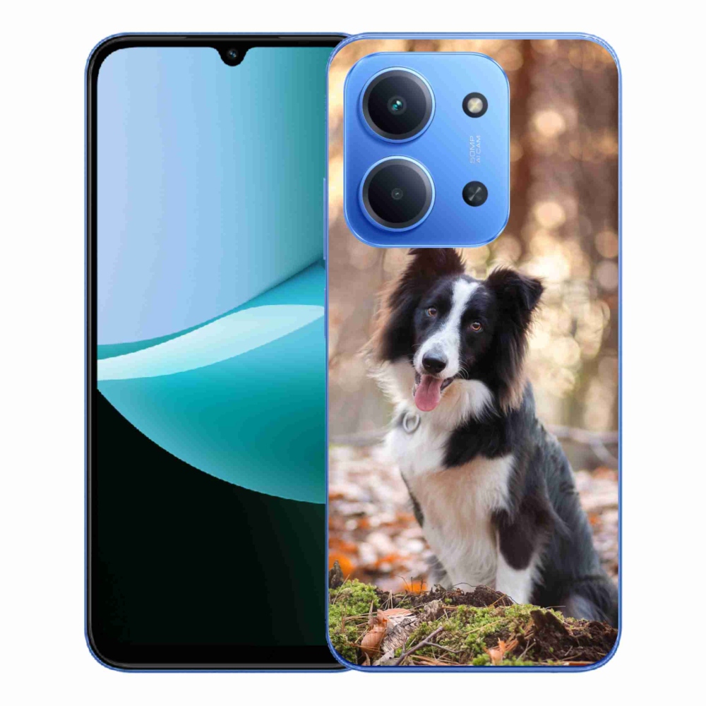 Gelový kryt mmCase na Xiaomi Redmi 15C 4G/5G (173mm) - border kolie 1