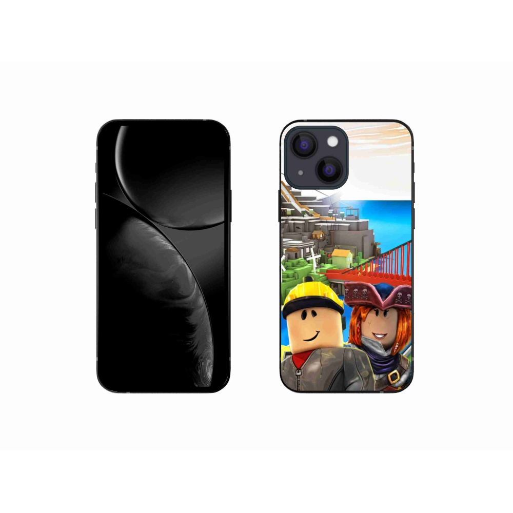 Gelový kryt mmCase na iPhone 13 mini 5.4 - roblox 1