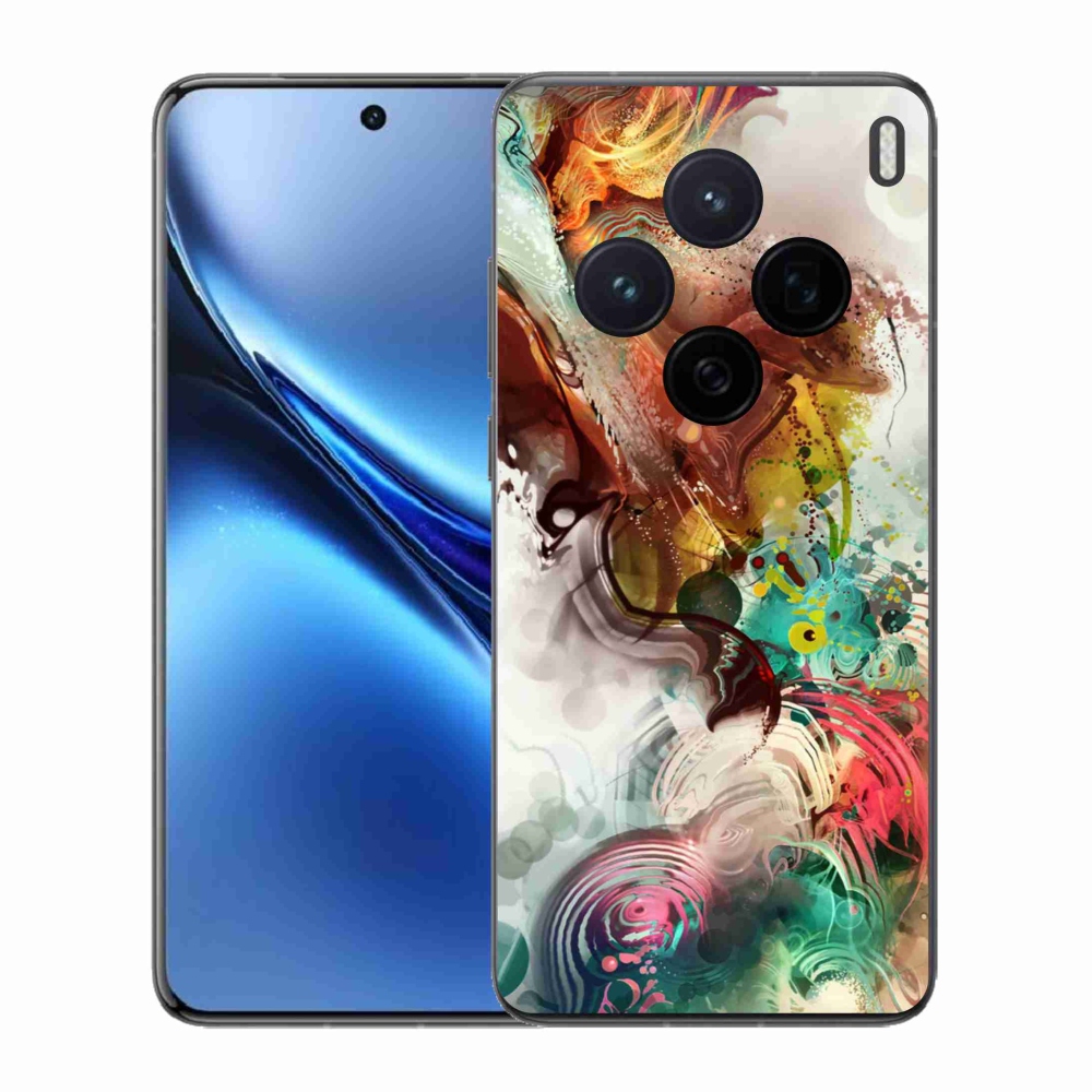Gelový kryt mmCase na Vivo X200 5G - abstrakt 1