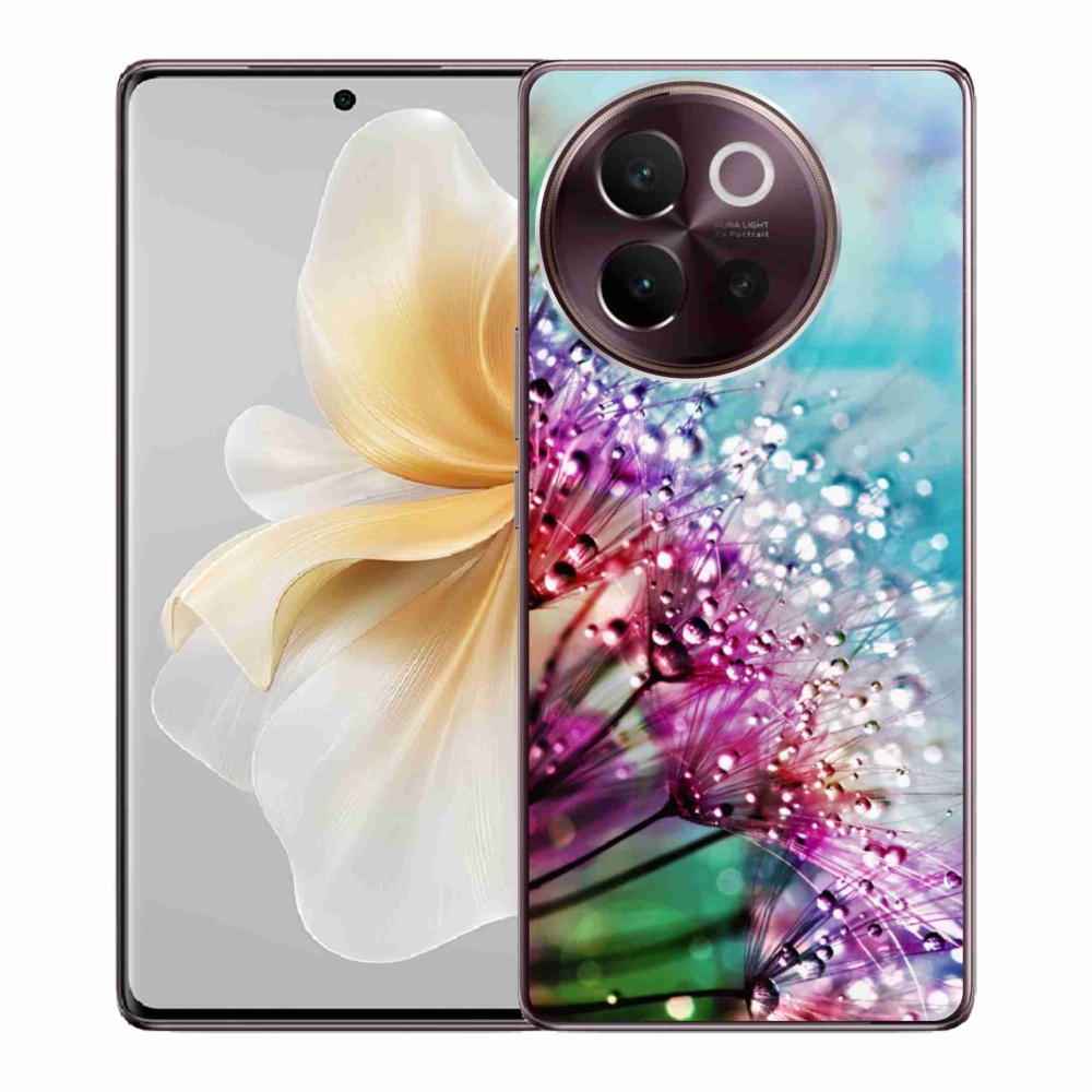 Gelový kryt mmCase na Vivo V40 Lite 5G - barevné květy
