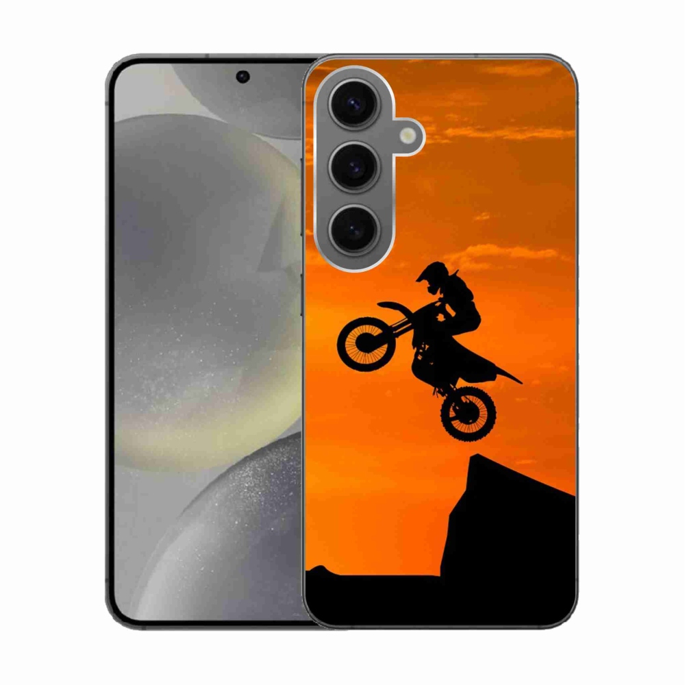 Gelový kryt mmCase na Samsung Galaxy S24 - motocross