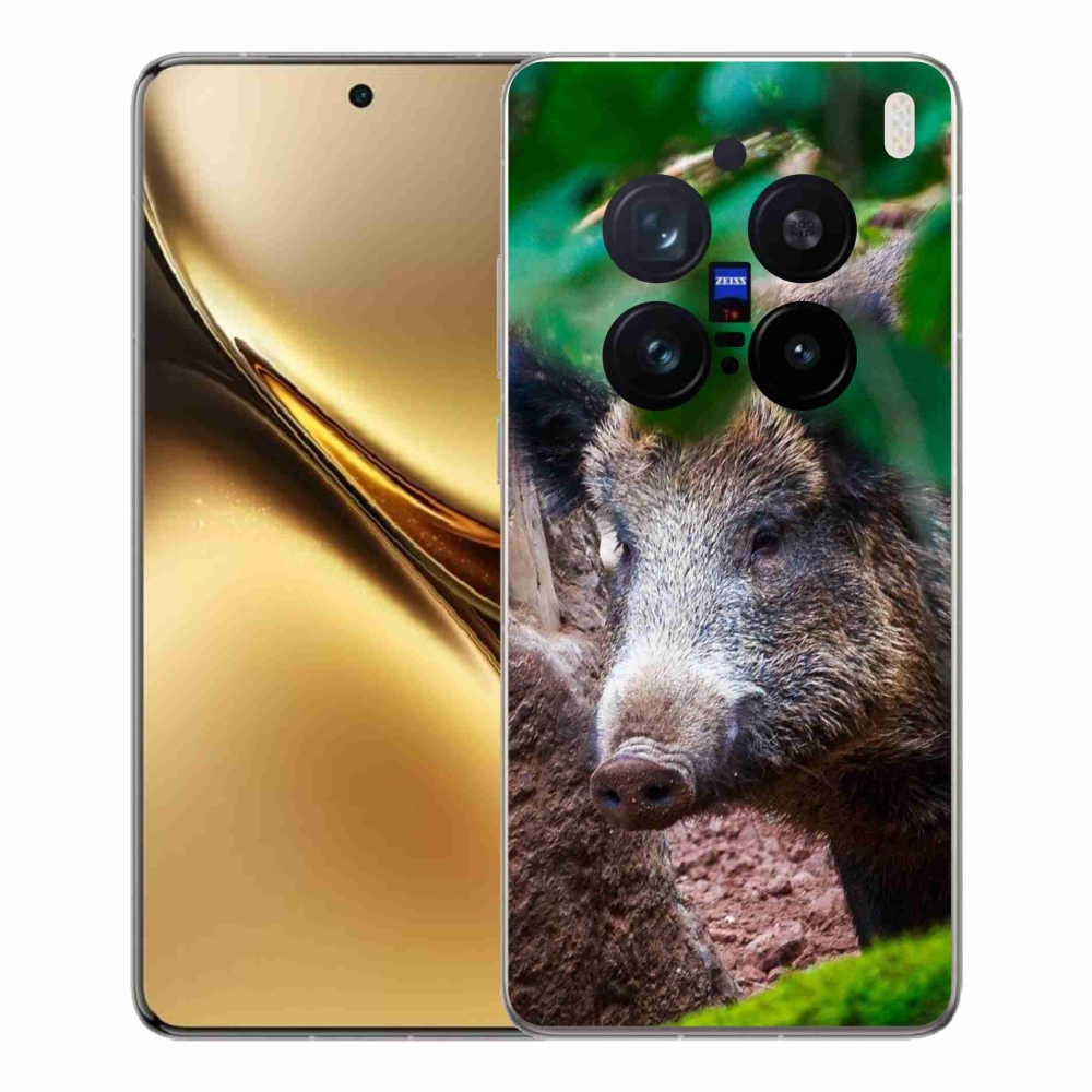 Gelový kryt mmCase na Vivo X200 Pro 5G - divoké prase