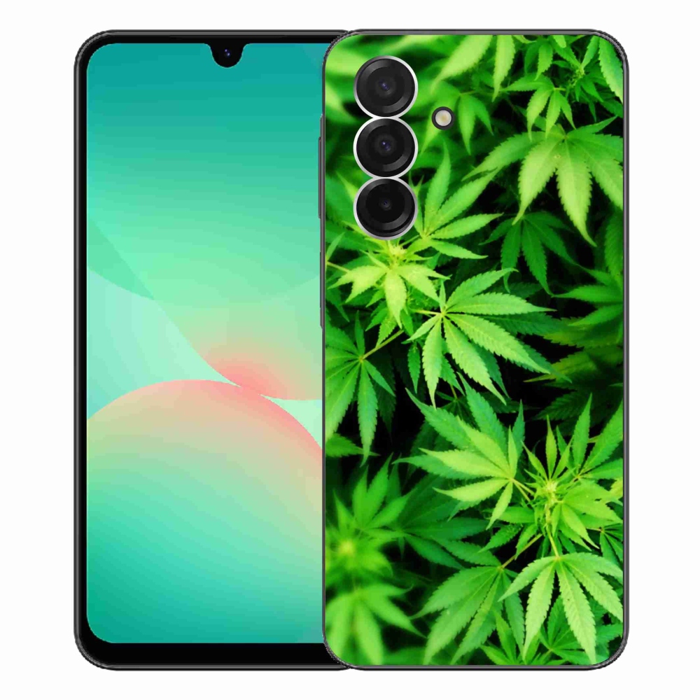 Gelový kryt mmCase na Samsung Galaxy A26 5G - konopí 3