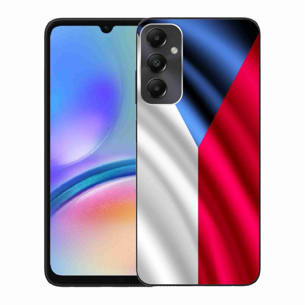 Gelový kryt mmCase na Samsung Galaxy A05s - česká vlajka
