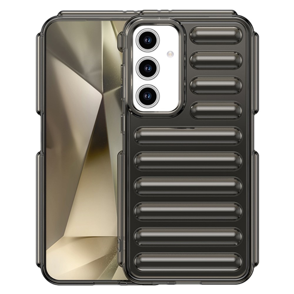 Capsule odolný gelový obal na Samsung Galaxy S24 FE - šedý