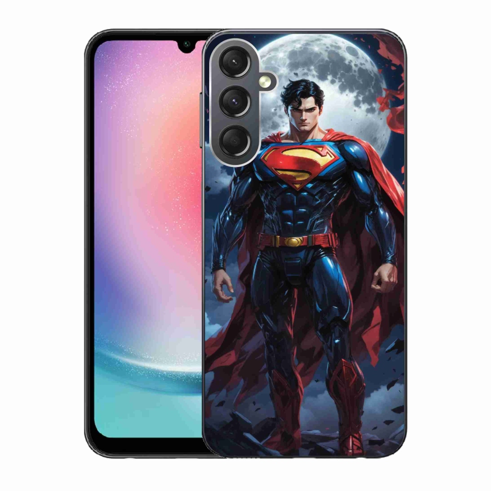 Gelový kryt mmCase na Samsung Galaxy A24 - superman