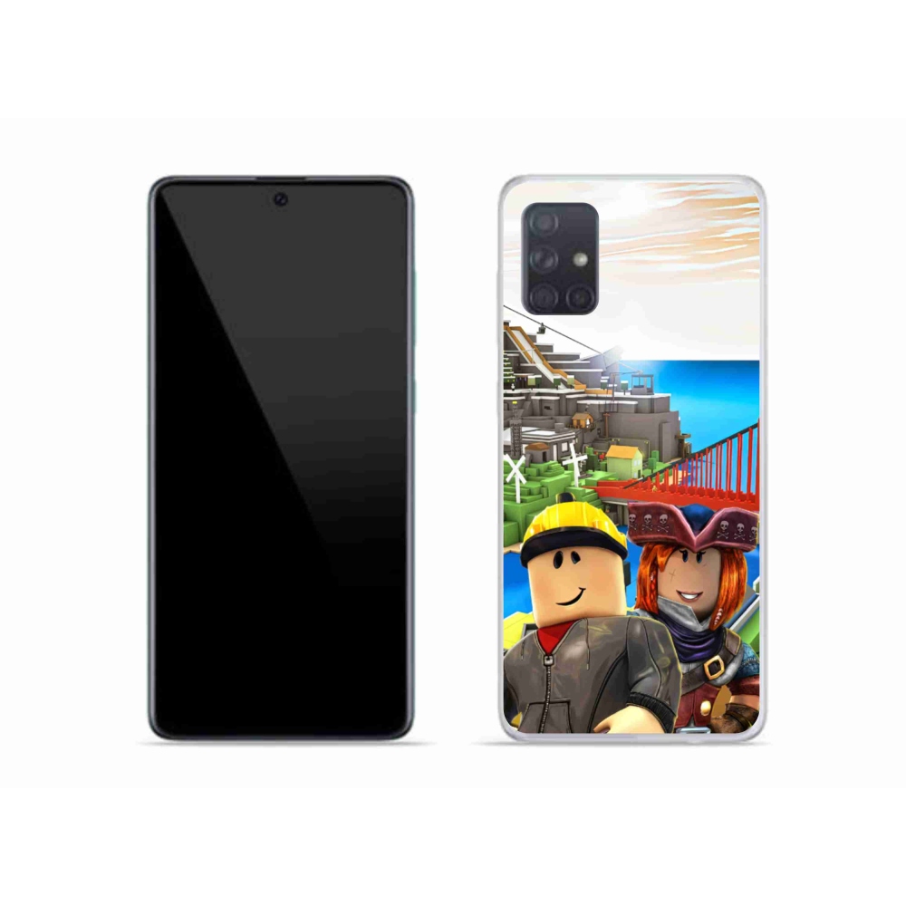 Gelový kryt mmCase na Samsung Galaxy A51 - roblox 1