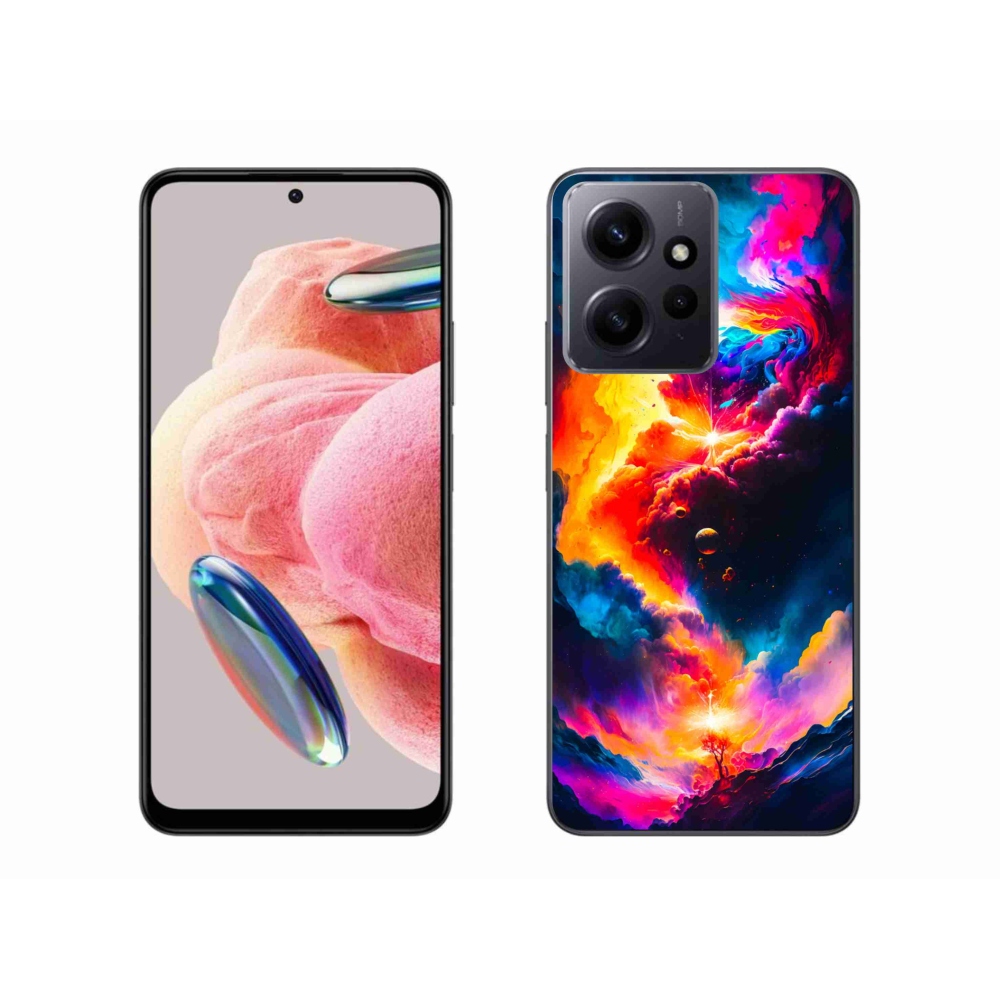 Gelový kryt mmCase na Xiaomi Redmi Note 12 4G - abstraktní motiv