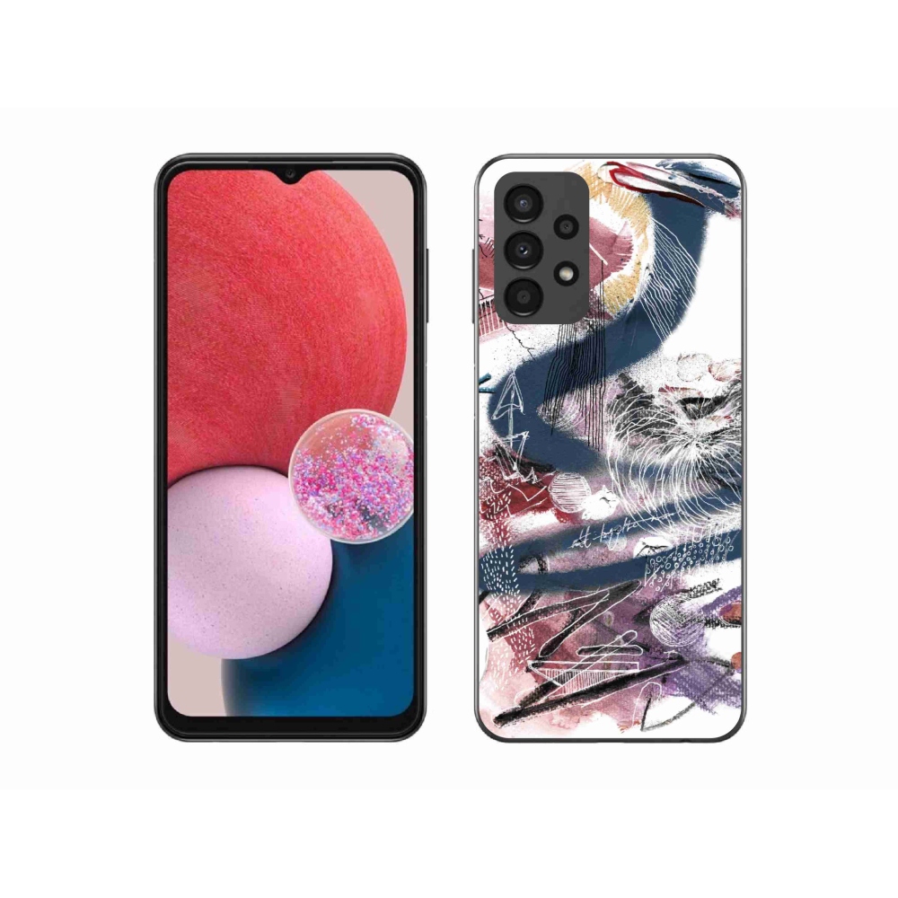 Gelový kryt mmCase na Samsung Galaxy A13 4G - abstraktní motiv 28