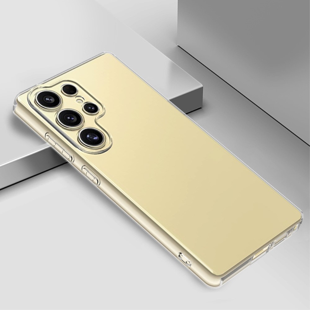 Průhledný gelový obal na Samsung Galaxy S25 Ultra - průhledný