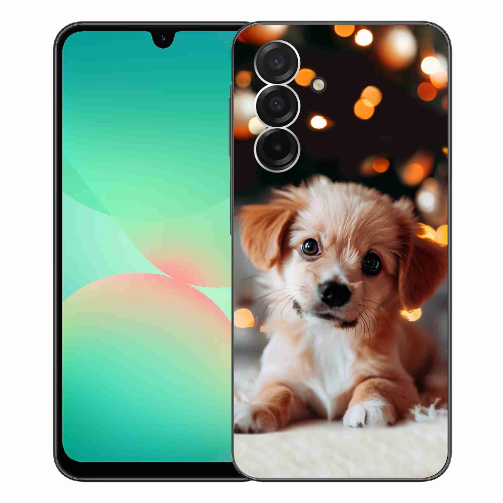 Gelový kryt mmCase na Samsung Galaxy A26 5G - štěňátko