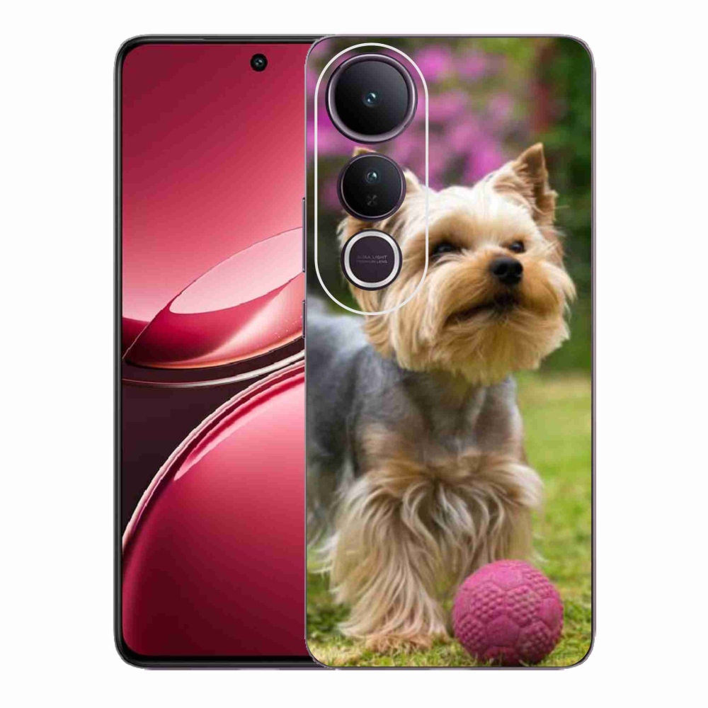 Gelový kryt mmCase na Vivo V50 Lite 4G/5G - jorkšír 4