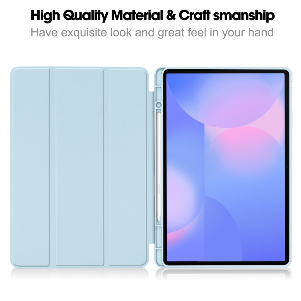 Cases chytré zavírací pouzdro na Samsung Galaxy Tab S10 FE+ - světlemodré