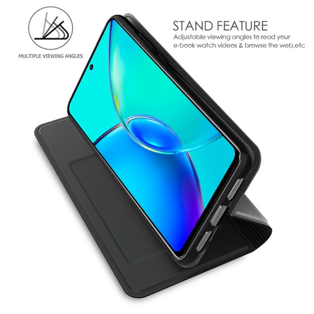 DUX knížkové pouzdro na Vivo X100 Pro 5G - černé