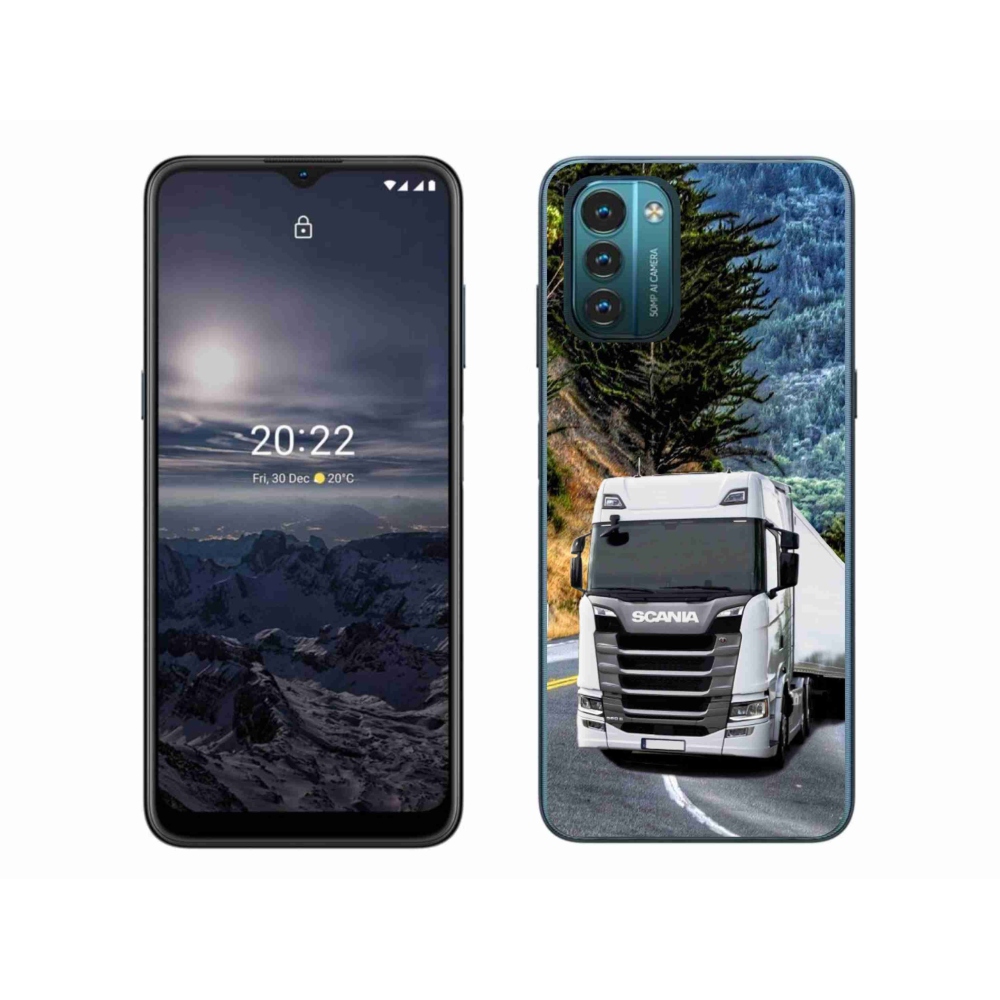 Gelový kryt mmCase na Nokia G11/G21 - kamion 1