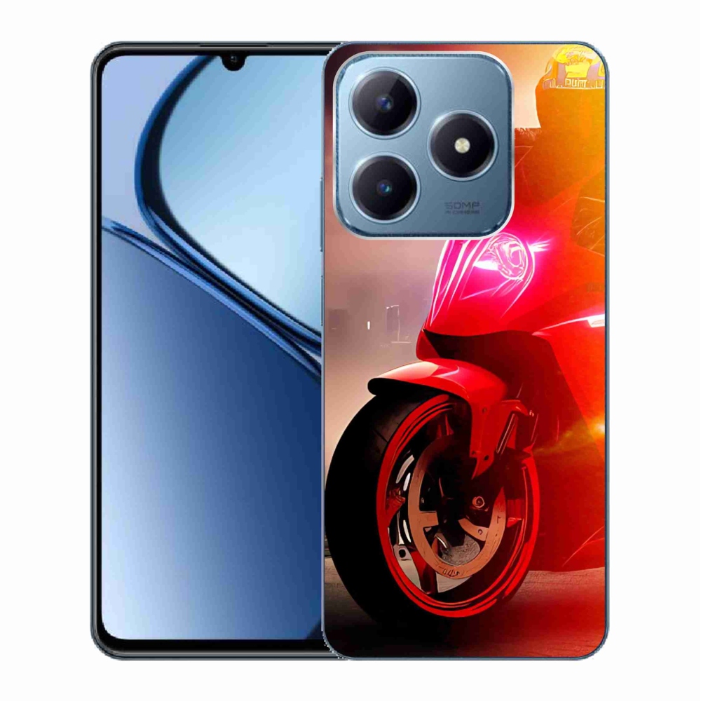 Gelový kryt mmCase na Realme C63 - motorka