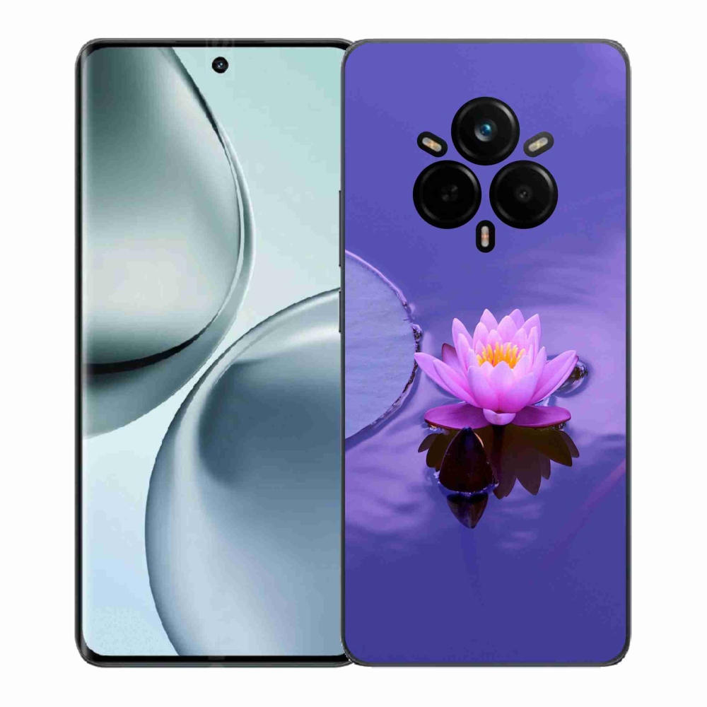 Gelový kryt mmCase na Realme 14 Pro+ 5G - květ na hladině