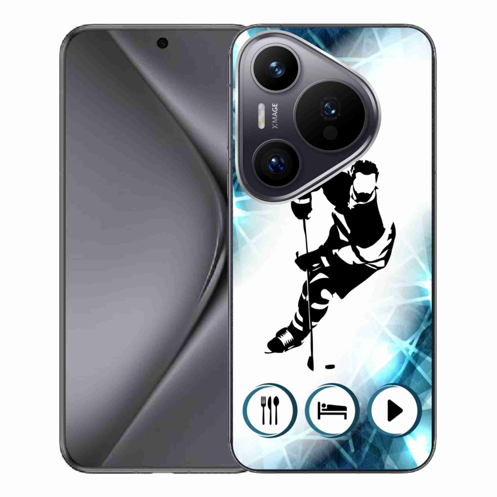 Gelový kryt mmCase na Huawei Pura 70 Pro - hokej 1