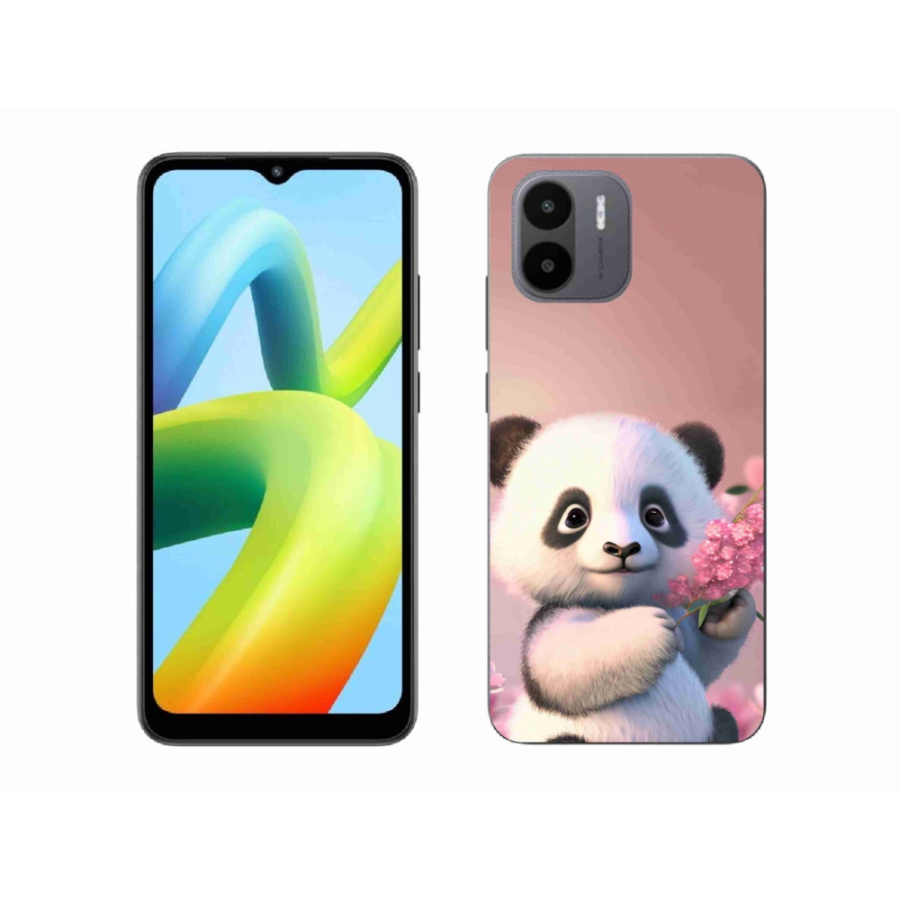Gelový kryt mmCase na Xiaomi Redmi A1/Redmi A2 - roztomilá panda
