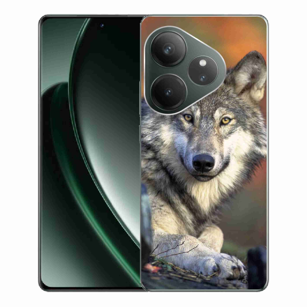 Gelový obal mmCase na Realme GT 6 5G/GT 6T 5G - vlk