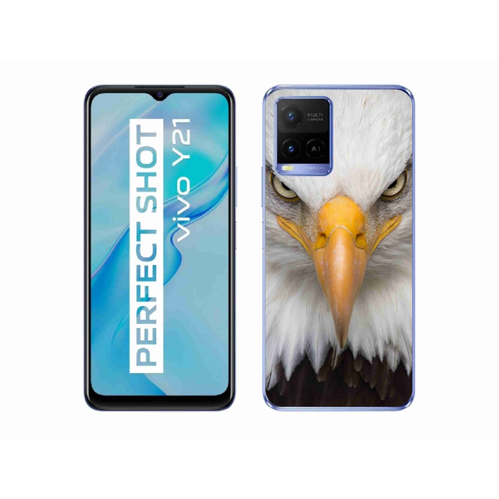 Gelový kryt mmCase na Vivo Y21/Y21s/Y33s - orel